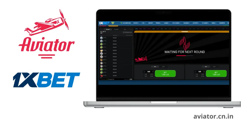 Play Aviator India on 1xbet