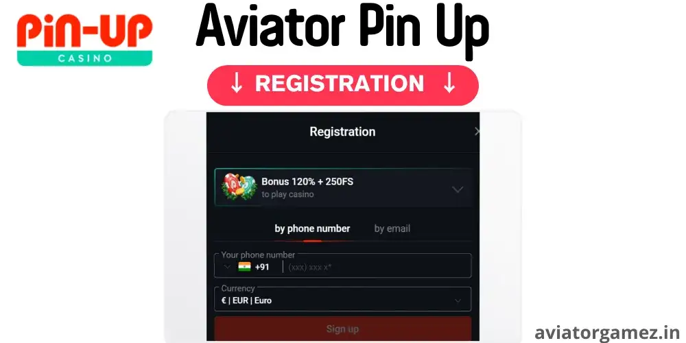 Aviator pin-up registration