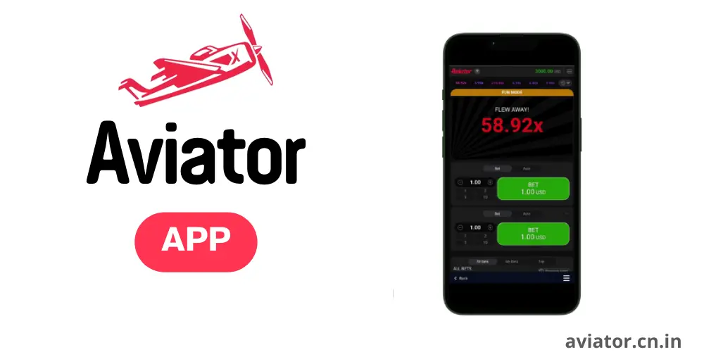 Aviator mobile app for Android and IOS