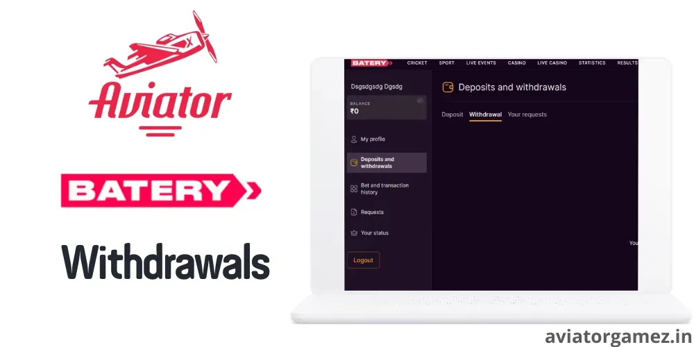 batery aviator withdrawal